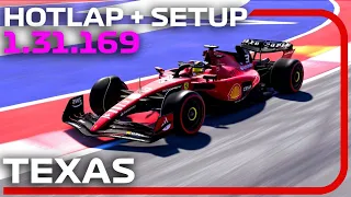 F1 23 TEXAS Hotlap + Setup (1:31.169) - 32 th Worldwide Ranking 💪