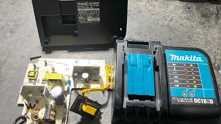 How to repair charger Makita DC18SD