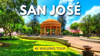 San José, Costa Rica 🇨🇷 - Parque Morazan - 4K Walking Tour