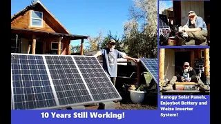 10 Years Still Working: Off Grid Power System Anyone Can Set Up!