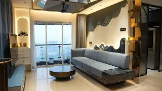 Luxury Interiors of a 3BHK residence in Mumbai