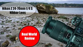 Nikon Z 24-70mm f/4 S NIKKOR  Lens Review + Real World Test - Great Travel Lens!