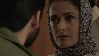 Salma Hayek & Navid Navid in "Septembers of Shiraz"