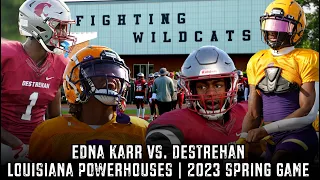 Edna Karr vs. Destrehan (HIGHLIGHTS) || Louisiana POWERHOUSES Face Off in 2023 Spring Game!