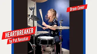 Pat Benatar - Heartbreaker (Drummer Cam / Drum Cover) Performed by Teen Drummer #Shorts