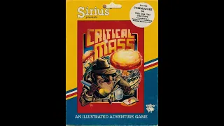 Commodore 64 Longplay Sirius Software Critical Mass 1984