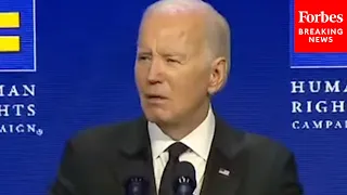 Pro-Palestinian Protester Calling For Ceasefire Interrupts Biden During His Speech To LGBTQ+ Event
