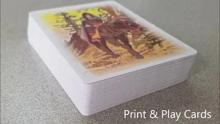 Print and Play Cards that Riffle Shuffle