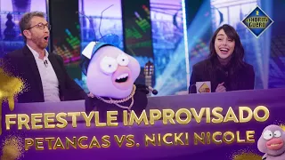 BATALLA DE GALLOS - Nicki Nicole vs. Petancas - El Hormiguero