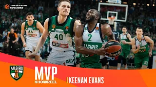 Keenan Evans | MVP Showreel | Round 25 | 2023-24 Turkish Airlines EuroLeague
