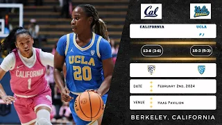 California vs No. 7 UCLA | Pac-12 | 2.2.24