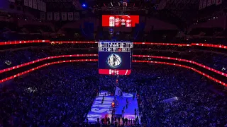 Dallas Mavericks Player Introductions