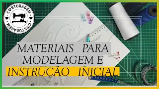 Materiais Para Modelagem e Instruções iniciais