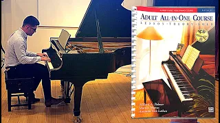 Chopin - Etude Op 10 No 3 (theme) | Alfred Adult's piano course | Beginner Piano Recital