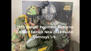 75Th Ranger Regiment Airborne Limited Edition New 2024 model Damtoys 1/6 scale.