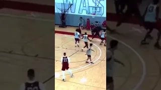 Did he just JUMP OVER his teammate in practice? 😱
