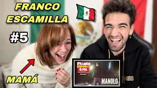 😍 MI MADRE CATALANA REACCIONA a FRANCO ESCAMILLA MANOLO RPM PARTE 5 🇲🇽 MORIMOS DE RISA!!! 😂😂😂