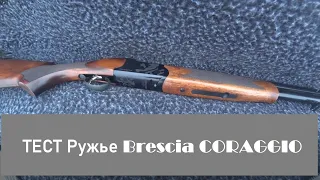 ПЕРВЫЙ ТЕСТ Ружье Brescia CORAGGIO