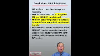 MRA and MRI-DWI: CTA & CTP Neuroimaging in Acute Ischemic Stroke Patients 60