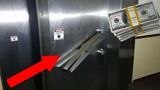 FOUND MONEY EXPLORING ABANDONED BANK! (MONEY VAULT)