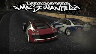 Need for Speed Most Wanted | Darius vs Razor (Audi Le Man Quattro vs BMW M3 GTR)