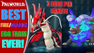 BEST FIRE and DRAGON EGG RUN in PALWORLD!