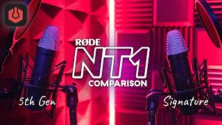 Which RODE NT1 should you BUY? - NT1 Signature Series vs. NT1 5th Generation! (Comparison)