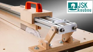 【DIY】2 Styles Panel Saw from a Circular Saws / Hacks