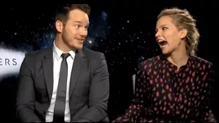 Jennifer Lawrence Can’t Hide Her Affection For Chris Pratt