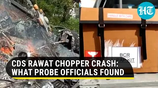 Gen Bipin Rawat's death: Air Force finds chopper black box, critical tech during crash cause probe