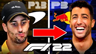 I Saved DANIEL RICCIARDO’s Career! He Goes Back To RED BULL... in F1 22 Career Mode 🇦🇺