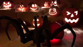 RoboNOPE - The Giant Black Widow on Halloween