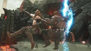 God of War Ragnarok - Thor and Loki Team Up Mission