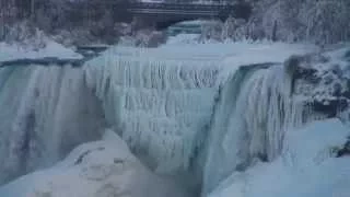 ICE BRIDGE at Niagara Falls (Day 27) Feb.6, 2015