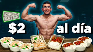 GANA MASA MUSCULAR CON $2 DÓLARES AL DÍA  - [MEAL PREP SEMANAL] **menos de $10 en total**