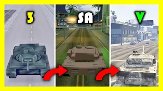 Evolution of TANK in GTA GAMES (2000 - 2020)