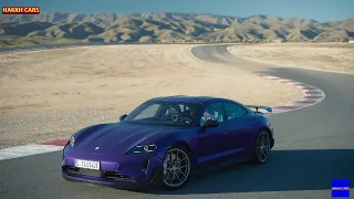 2025 Porsche Taycan Turbo GT Weissach Package - Exterior, Interior, Tracking (Purple Sky Metallic)