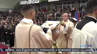 Matera, oggi il giorno dell'ordinazione di Monsignor Biagio Colaianni