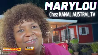 MARILOU, présente sa dernière chanson laisse out ker kozé sur KANAL AUSTRAL.TV