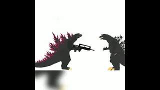 godzilla 2000 vs godzilla GMK