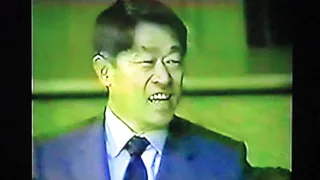 西武ライオンズ堤義明総帥報告会見　1982　1983広岡監督　1988森監督　1989森監督　根本部長　周囲が凍り付く会見　