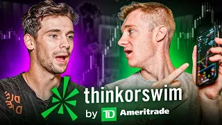 Teaching My Friend How To Set Up & Use ThinkOrSwim (TOS) Platform