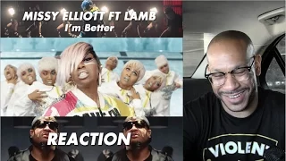 Missy Elliott - I'm Better ft. Lamb [Official Video] reaction/review