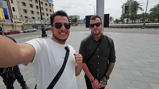 Exploring Baghdad During Eid with my Friends from USA Mexico and Australia Part one .