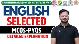 UGC NET SET English Literature || 100% Sure Selected MCQ || Literature Lovers || AKSRajveer