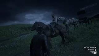 Bill Checks Up On Arthur At An Awkward Time | Red Dead Redemption 2 (RDR2)