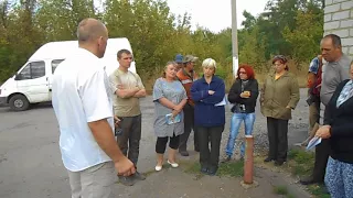 Краматорск. ТТУ. Работники трамвайное депо. 29. 08. 2017г.
