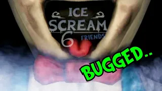 Ice Scream 6 Main Menu Is Bugged...