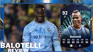 ¡MEJORAS ESPECTACULES PERO PLAYSTYLES 🤢! Mario Balotelli 92 TOTS MOMENTS Review EA FC 24