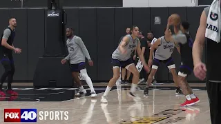 A glimpse into Kings training camp, Thursday's evening scrimmage in Sacramento